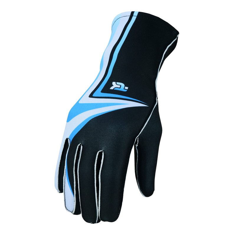 TK Karting Go-Kart Racing Gloves - Black, S