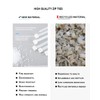 HS UV Protected Zip Ties 12 Inch (100 Pack) Self