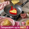 Heart Silicone Pancake Molds, 2 Pack Silicone Pancake Molds for