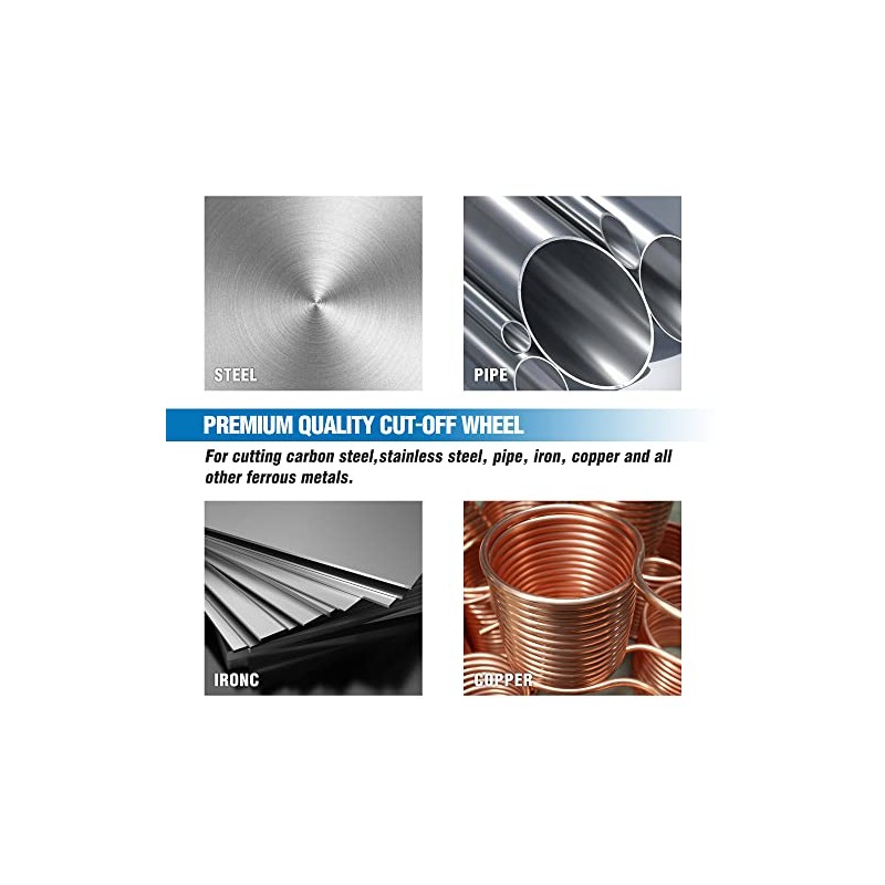 MIDO Professional Abrasive Cutting Discs 20-pack 115 mm Ultra Thin