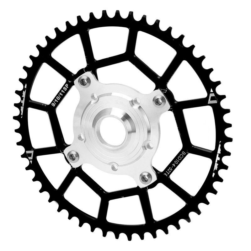 52T 104BCD Motor Bike Chainring Adapter Mid Drive Chainring Spider