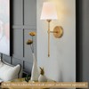 Bsmathom Wall Sconces Sets of 2, Hardwired Classic Brushed Brass