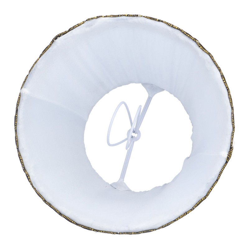 3PCS Cloth Lamp Shade E14 ClipOn Lampshade for Candle Chandelier