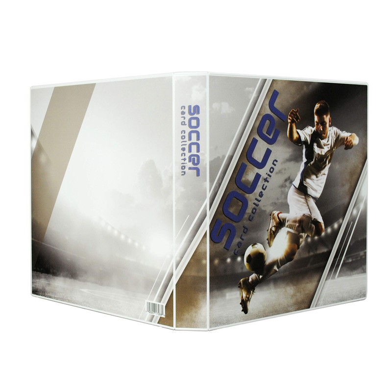 UniKeep Soccer Themed Trading Card Case With 10 Pages. Additional