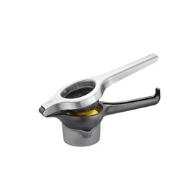 GEFU Lemon Pro Citrus Juicer Black/Silver 27 x 9.7 x 8.7 cm