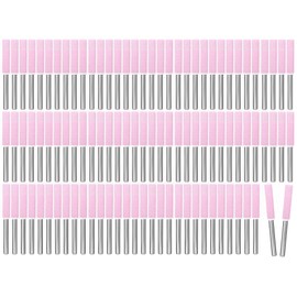 Chainsaw Sharpening Stone 100 Pcs, 3/16" High Hardness Burr Grinding Stone File for Electric Saw and Chain Saw Sharpener Tool 4.8mm