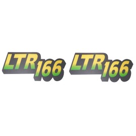 New Lower Hood Set of 2 Decals Replaces AM128107 Fits John Deere LTR166