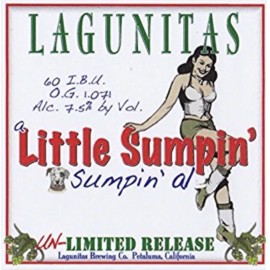 Lagunitas Little Sumpin' Tap Handle Decal