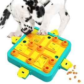 LACCEN Dog Puzzle Toy, Level 3 in 1 Interactive Dog Toys for Boredom, Funny Cognitive Dog Toy for IQ Training Brain Stimulating Games, Treat Dispensing Toy for Smart Large Medium Smart Dogs