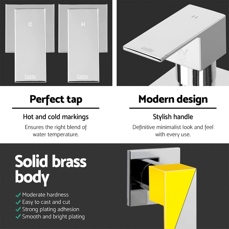 Cefito Shower Tap, 6 x 7 x 8.5cm Mixer Showers