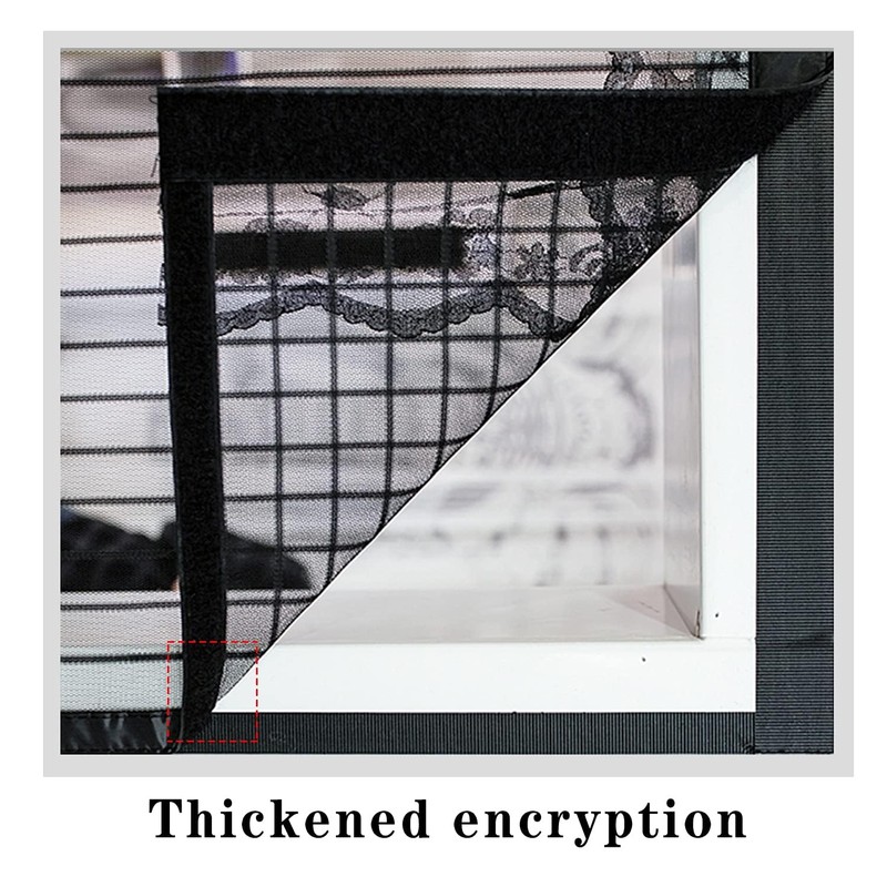 Strong Magnetic Screen Doors, Mosquito Nets, No Drilling, Quick Close,
