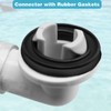 3Ft Portable Air Conditioner Drain Hose, 3/5 Inch Leakproof AC