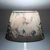 Chinese Style Lamp Shade Cloth E27 E14 Red Crowned Crane