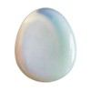 Bacatgem Synthetic Opalite Water Drop Chakra Thumb Worry Stone,Stress Relax
