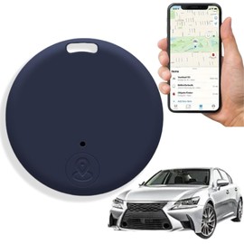 Mini Magnetic GPS Tracker for Vehicles,Portable GPS Tracker for Pets,GPS Strong Magnetic Vehicle Anti-Lost Tracker,Car Locator Tracker,Mini Worldwide GPS Tracker for Tracking System(Dark Blue)