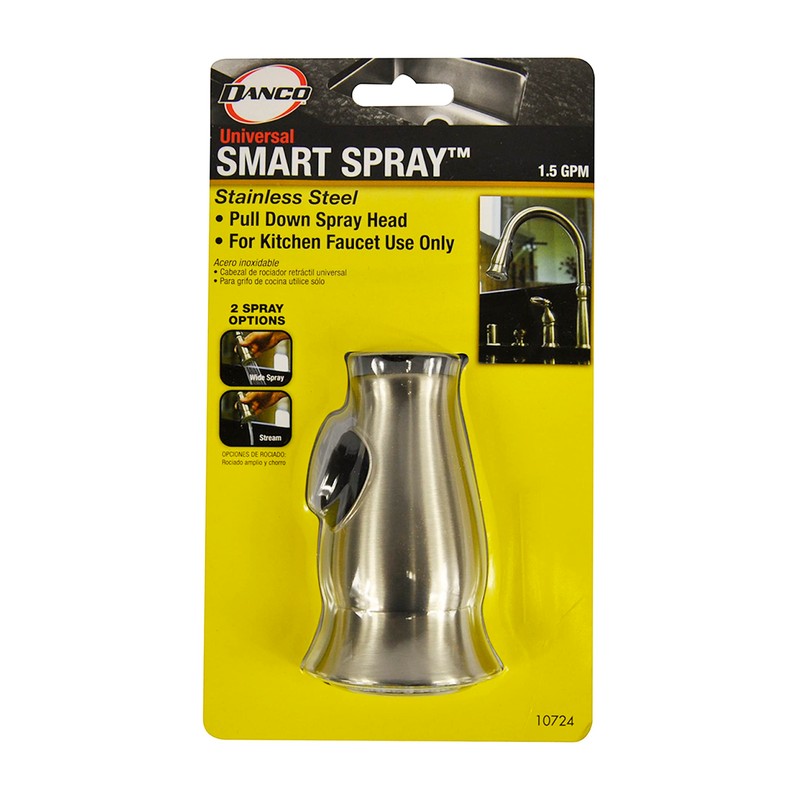 DANCO Smart Spray Kitchen Sink Faucet Pull Down Faucet Spray