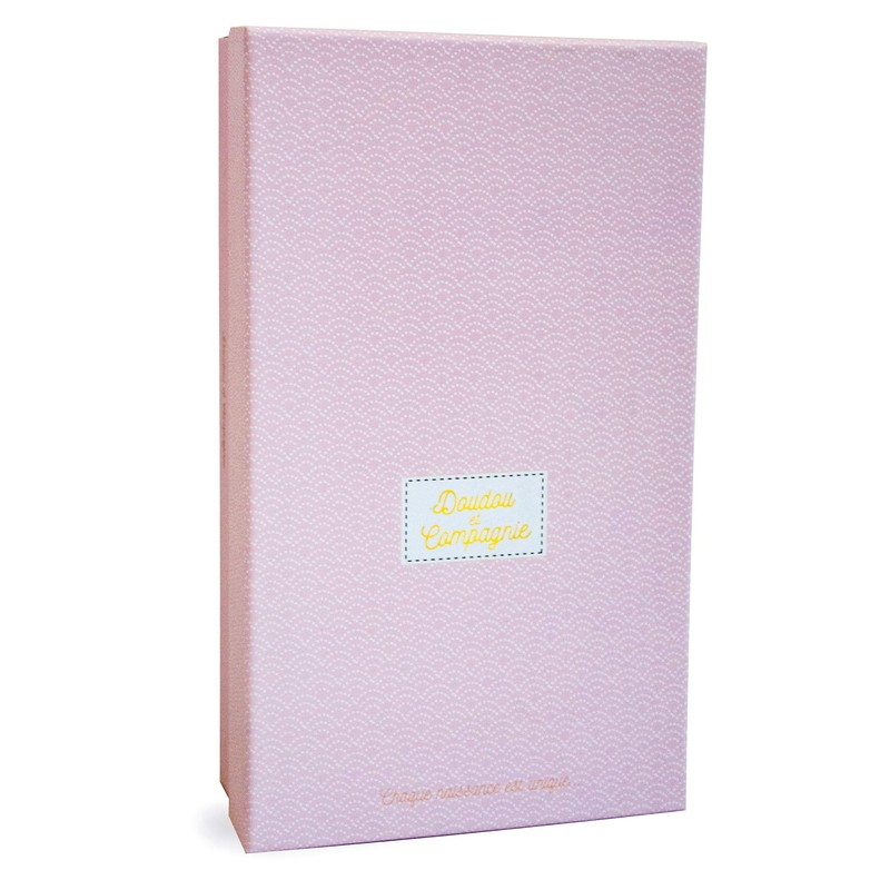 Doudou et Compagnie Zucker DC3486 Rabbit Pink Pants with Blanket