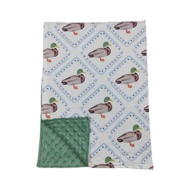 Cozy Camo Mallard Duck Kids Blanket (29x43in) – Softness They’ll Love for Naps & Play:_BL0213