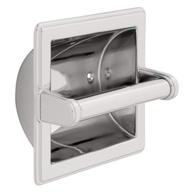 Franklin Brass 9097PC - Soporte empotrable para papel con bordes biselados