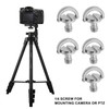 Yenvory 1/4 Inch Camera Mounting Screws, 5 Pieces, Quick Release