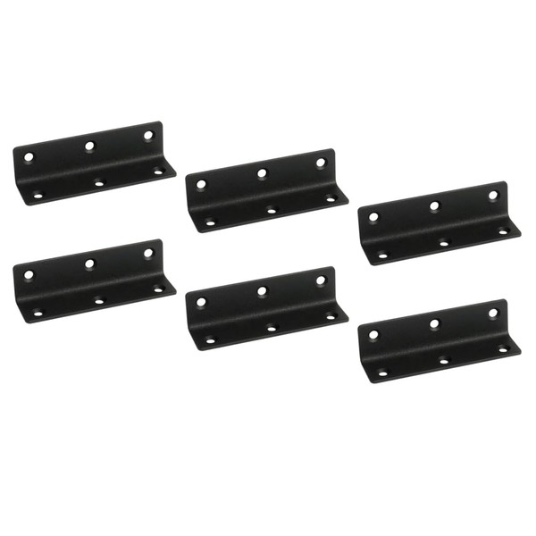 FEEIMOL Pack of 6 Angle Connectors Stainless Steel Angle Connectors