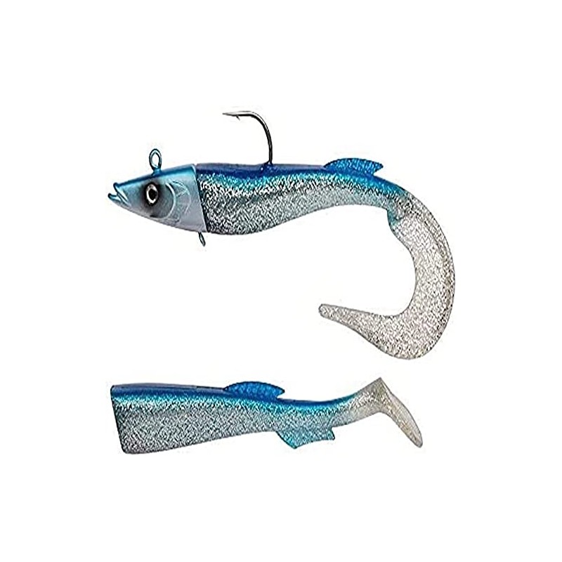 Berkley PowerBait Power Sandeel - Saltwater Fishing Lure, 130 g,