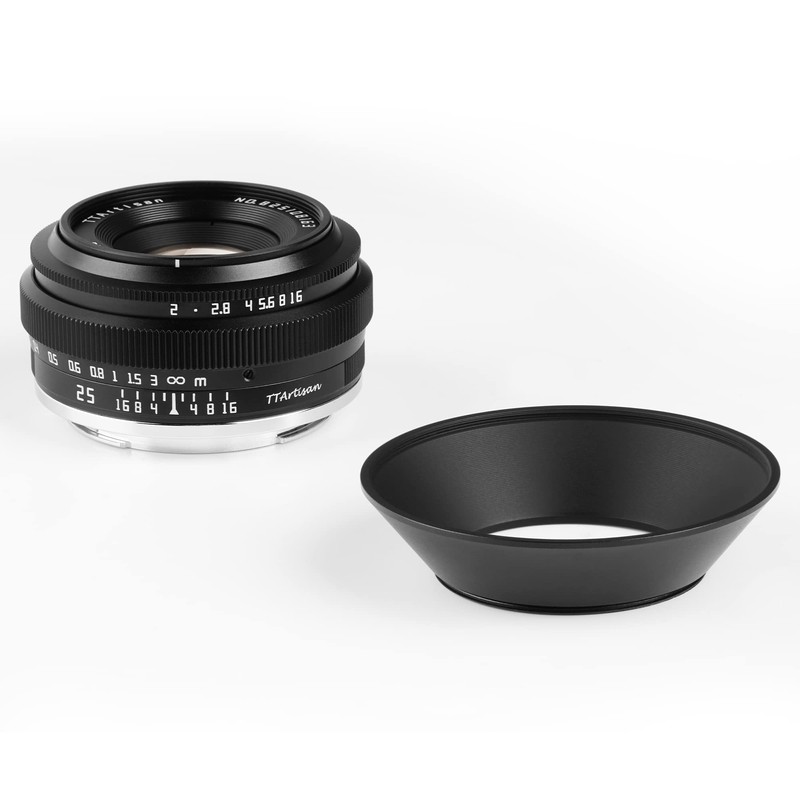TTArtisan 43mm Lens Hood with aluminum alloy material, anodizing technology-