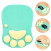 Emoly - Alfombrilla para mouse con soporte para la muñeca,