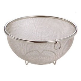Kobo Aizawa 1270-20 Round Colander with Ring, 7.9 inches (200 mm)