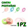Mafab Cinta Extension Pestañas Colores Micropore Transpirable 1pz