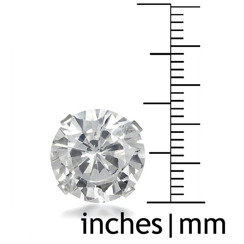 12MM Disco Ball Sterling Silver Dangly Drop Hook Earrings -