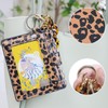 Wallet Keychain Wristlet for Women, Slim Credit Card Holder with