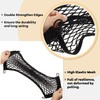Frienda 2 Pieces Stretchable Small Cargo Net Pocket Storage Mesh