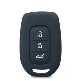 3 Button Car Key Remote Control Fit for Renault Clio 5 Twingo Logan 2021 Stepway, Fit for Dacia Sandero Stepway 2021 Duster Key Cover, B Model Black
