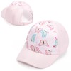 Gelapa Ponytail Baseball Hat for Toddler Kids 6-8 Years, Girls