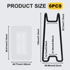 6PCS 5.12"×2.2" Adjustable Metal Picture Frame Easel Backs