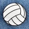 Volleyball Embroidered Patch Beach Volley Ball Iron-On Applique Sports Emblem