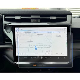 CDEFG Compatible with Ford Puma 2024 2025 Facelift Navigation Protective Film 4H Scratch-Resistant 12 Inch SYNC 4 GPS Screen Protector Navigation Film Puma ST Line 2025 Accessories Pack of 2