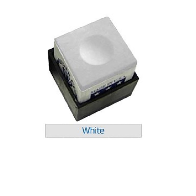 Silver Cup Set of 6 White Billiard Pool Cue Chalk