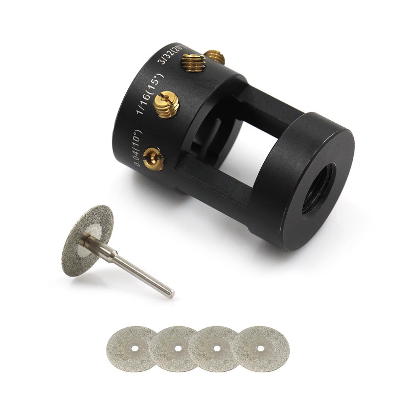 Shkalacar Tungsten Sharpener Grinder Welding Rotary Tool, Multi-Angle TIG Electrode