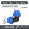 Kirchhoff Fitting Connection Angle 90° | Plastic | 25 x