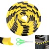 Self Adhesive Wall Corner Guard, 9.8 ft L-Shaped Edge Protector,