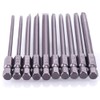 Rocaris 10pcs 1/4 Inch Hex Shank Long Magnetic Screwdriver Bits