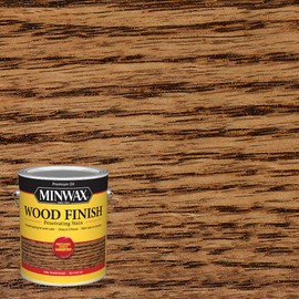 Minwax 710830000 Finish Penetrating Interior Wood Stain, 1 Gallon (Pack of 1), 215 VOC Red Oak, 128 Fl Oz