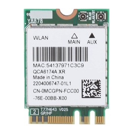 QCNFA364A Notebook Network Card, Wireless Bluetooth 4.1 Dual Mode NGFF Original Wireless Network Card Desktop Motherboard Support for Wireless WiFi Module 802.11AC 867M