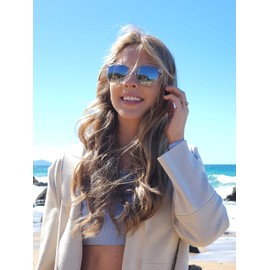 Myiaur Fashion Sunglasses for Women Polarized Driving Anti Glare UV Protection Stylish Design