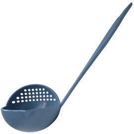 Strainer Ladle – Kitchen Discovery – 2 in 1 Soup Strainer Separates Liquids from Solids. All Plastic Soup Ladle for Easy Serving of Soup, Stew, Gravy, Party Punch