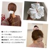 Coollooda Hair Accessories, Set of 4, Hair Elastic, Silk Scrunchie,