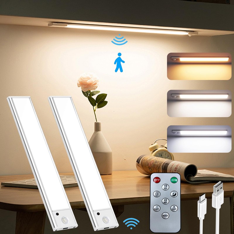 Luz Led con Sensor de Movimiento, Luces para Debajo del