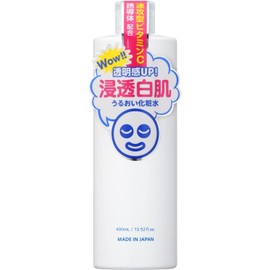 [Japanese Moisture Cream] Transparent White Skin White Lotion Dry Dullness Dry Skin Moisture Transparent Skin Fast Acting Vitamin C Derivative Lotion Large Capacity 400mL single